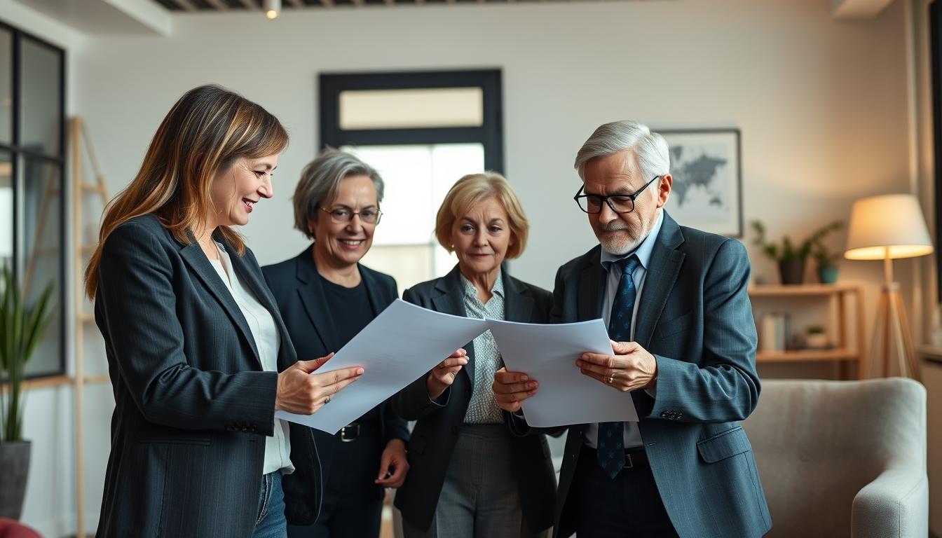 Property settlement documents and transfer review