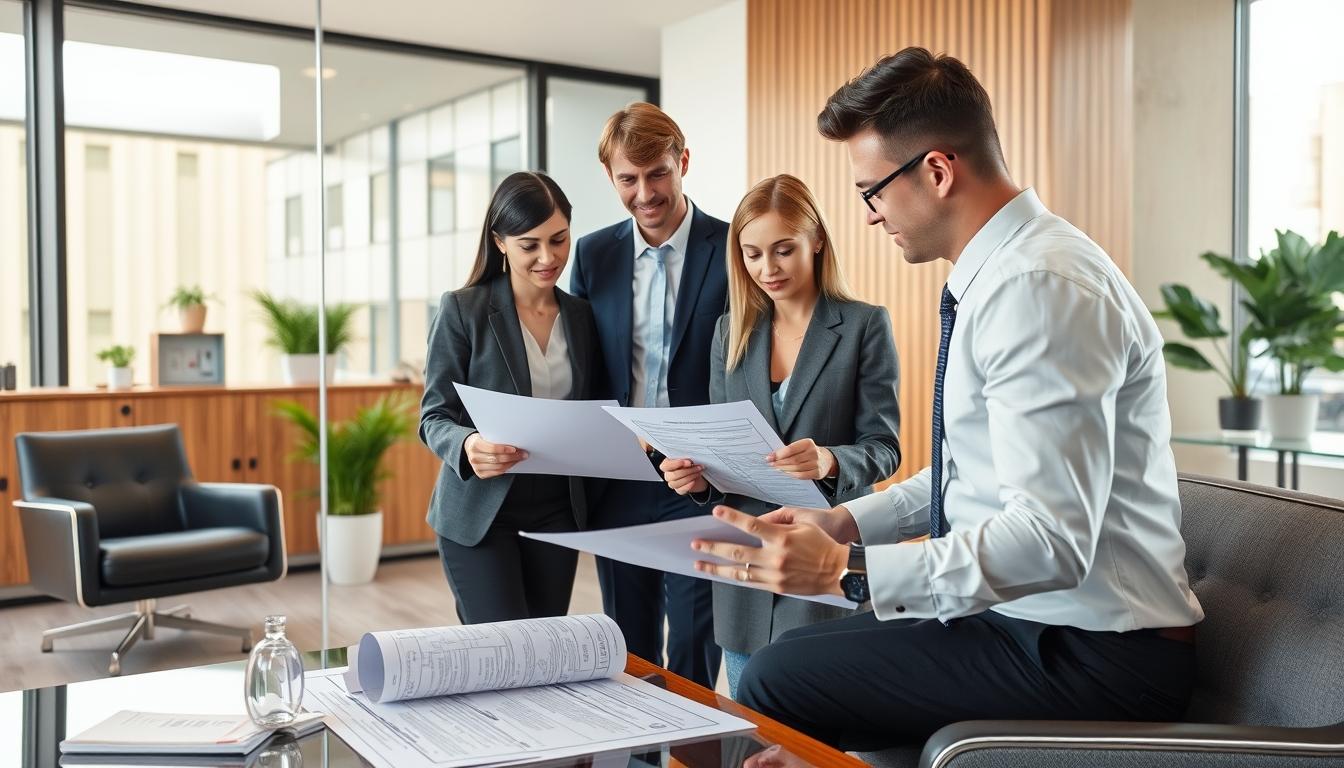 Real estate ownership transfer documents and closing confirmation